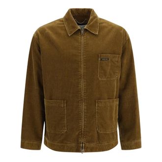 Golden Goose Chaqueta de pana de trabajo - Jackets - Hombre - Marr&oacute;n - M