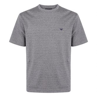 Emporio Armani Klassiek T-shirt met ronde hals - Heren - T-shirts - Grijs - S - Tops