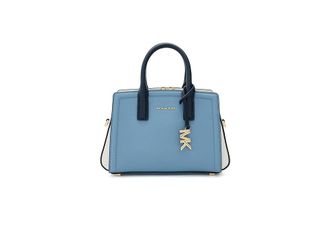 Michael Kors Laila Extra Small Crossbody Cross Body Womens Handbags Chambray : SM, Leather/Polyester