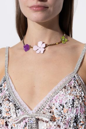 Marni Crystal Necklace, Womens, Multicolour