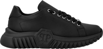 Philipp Plein Runner Sneaker Supersonic - unisex - Sneakers - Zwart - 35 EU - Leer - Schoenen