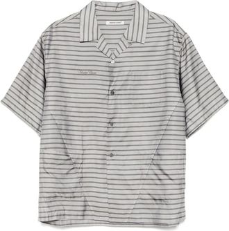 Undercover Camicia a righe - Grigio