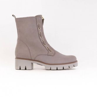 Gabor Womens Leather Boot In Leinen Nubuck