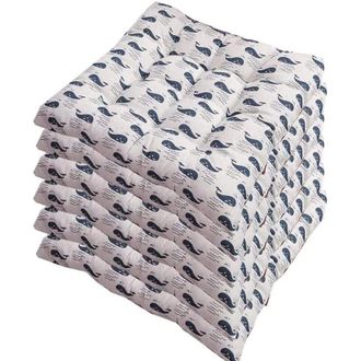 OEM Juego De 6 Cojines Para Sillas De 40 X 40 Cm, Cojines Gruesos Para Asientos, Cojines Para Sillas, Cojines Para Bancos, Cojines Para Asientos De Tatami