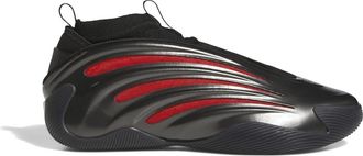 adidas Mens Harden Volume 9 Basketball Shoes in Black/Red - Size UK 18