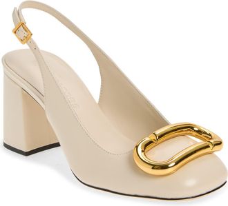 Marc Jacobs The Pop J Marc Slingback Pump in Cloud White at Nordstrom, Size 36