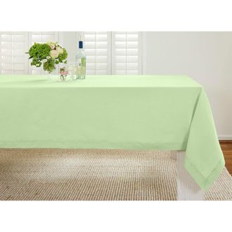 Solino Home Linen Tablecloth for Dining Table, Holiday and Everyday Table Decor - Fete in Pastel Green at Nordstrom, Size X-Small
