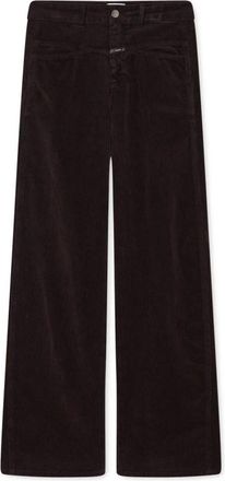 Closed Tori-X Wijde Jeans - Dames - Wijde Broeken - Bruin - W29 L32 - Katoen - Broeken