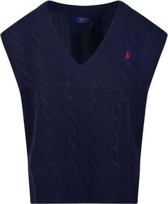 Polo Ralph Lauren Donna, Maglie, Blu, M, new