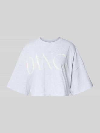 Boss Orange by Hugo Boss BOSS Orange Regular Fit T-Shirt aus reiner Baumwolle Modell C_EPHILAS in Hellgrau Melange, Gr&ouml;&szlig;e XL