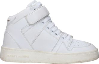 Saint Laurent Sneakers Lax Donna Pelle Bianco/Bianco Ottico