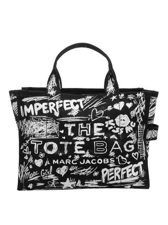 Marc Jacobs The Punk Scribble Canvas Medium Tote Bag