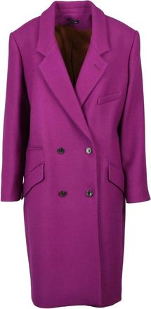SOEUR Soeur, Jassen, Dames, Paars, L, Cappotto in panno
