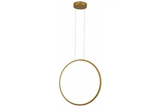 Reality Lampada A Sospensione Ragi Anello Oro &Oslash;50 Led 28w Reality