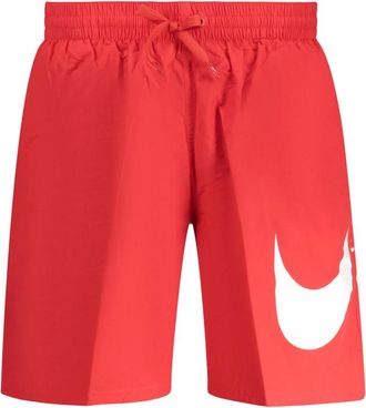Nike Swim Breaker 7 Fully Lined Volley Shorts - Heren - Badpakken - Rood - XL - Polyester - Fitness