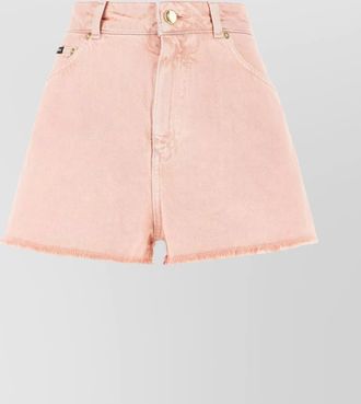 Dolce & Gabbana denim shorts high-waisted frayed hem