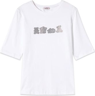 Oltre Mujer, Camisetas, Blanco, Talla: XS