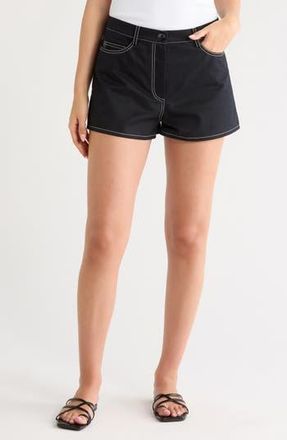 Longchamp Denim Shorts in Black at Nordstrom Rack, Size 8 Us / 40 Fr