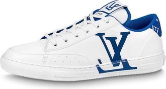 Louis Vuitton Charlie Sneakers White Blue 1AANJM