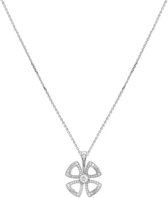 Bulgari Fiorever 18kt White Gold Diamond Necklace