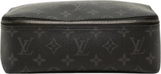 Louis Vuitton Pre-owned Toilet Pouch GM - Dames - Vintage Accessoires - Zwart - ONE Size - Vintage