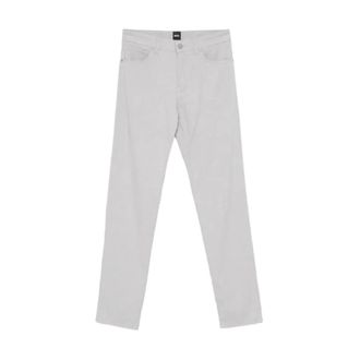 HUGO BOSS Hugo, Slim-fit Trousers, male, Gray, Size: W40 L34 Maine Regular-fit Trousers