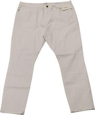 Frame Denim Frame Le Skinny Crop Jeans in White Denim