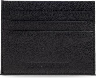 Emporio Armani Wallets & Cardholders - Heren - Portefeuilles - Zwart - ONE Size - Leer - Accessoires