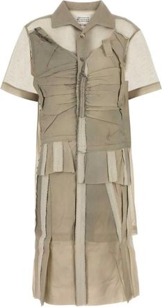 Maison Margiela Dames, Jurken, Beige, Maat: XS