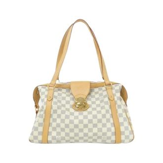 Louis Vuitton Pre-owned Handbags, female, Beige, Size: ONE SIZE Pre-owned Stresa PM Shoulder Bag