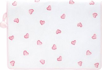 Lenora Womens Hearts Lingerie Envelope In White