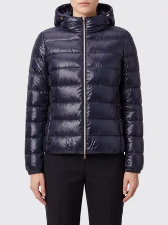 Herno Piumino slim fit in nylon impermeabile con cappuccio e zip metallica