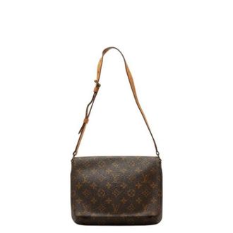 Louis Vuitton Pre-owned Cross Body Bags, female, Brown, Size: ONE SIZE Pre-owned Vintage Monogram Shoulder Bag