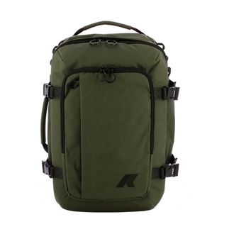 K-Way Salomette Rugzak - Heren - Sport - Groen - Maat: ONE Size Nylon