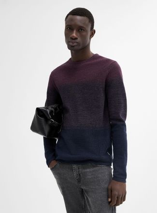 Only & Sons Mens Ombr&eacute; block sweater