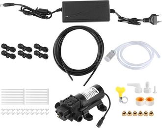 OEM Sistema De Refrigeraci&oacute;n Por Nebulizaci&oacute;n El&eacute;ctrica De Baja Presi&oacute;n Con 6 Boquillas Y Alcance De 6 M, Para Invernaderos De Jard&iacute;n Exteriores. Enchufe 