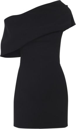 Jacquemus Black One-shoulder Fish Dress