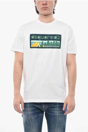 Dsquared2 Crewneck T-Shirt COOL FIT With Front Print size Xxl