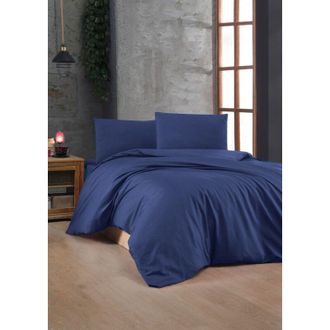 OEM Funda N&oacute;rdica, Funda N&oacute;rdica, Ropa De Cama Set Sax Azul