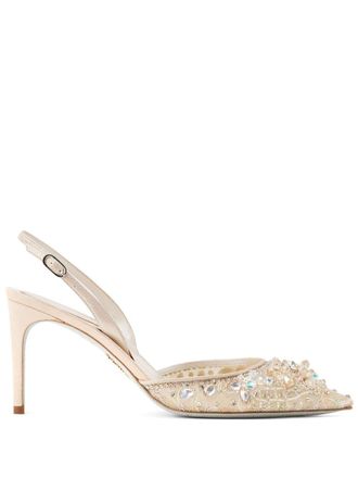 Rene Caovilla Pumps con decorazione - Toni neutri