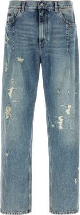 Dolce & Gabbana Light Blue Straight Jeans
