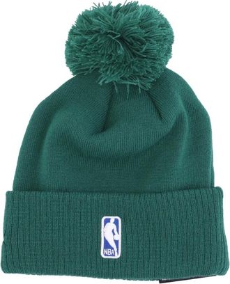 New Era New Era, Beanies, male, Green, Size: ONE SIZE Detroit Pistons NBA Pom Pom Beanie