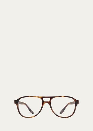 Barton Perreira Mens Mirando Acetate Aviator Eyeglasses