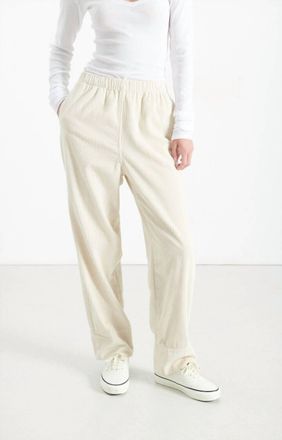 American Vintage Padow Trousers In Ecru Vintage