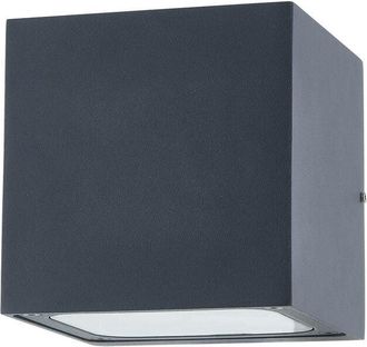 Lucande Led Outdoor Wall Light Merjem made of Aluminium