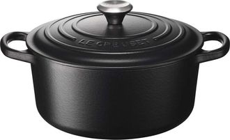 LE CREUSET Signature Casseruola Rotonda 22cm Nero