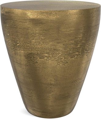 Simpli Home Cavan Contemporary 17In Cast Aluminum Side Table