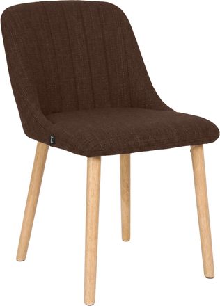 Clp Silla De Comedor Arie Tapizada Marr&oacute;n