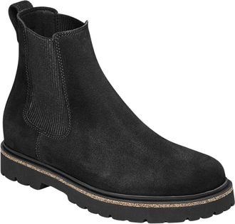 Birkenstock Highwood Slip On Chelsea Boot Regular - Heren - Chelseaboots - Zwart - 42 EU - Leer - Schoenen