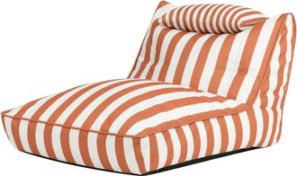 Icon Brand Puf sof&aacute; de exterior en tejido a rayas, terracota